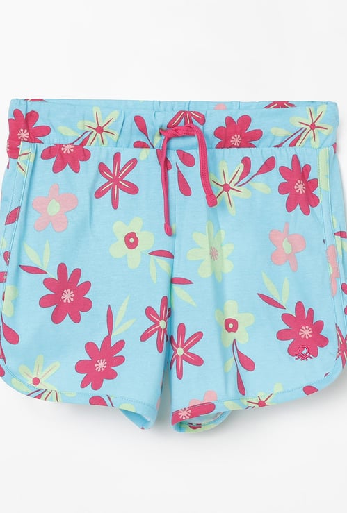 UNITED COLORS OF BENETTON Floral Print Shorts