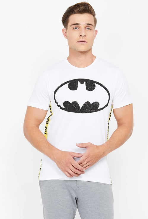 FREE AUTHORITY Batman Print Slim Fit T-shirt