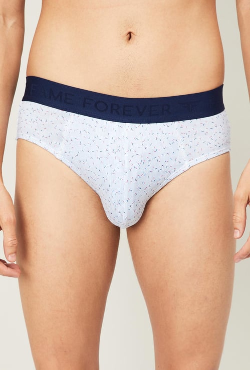 FAME FOREVER Men Printed Knitted Briefs