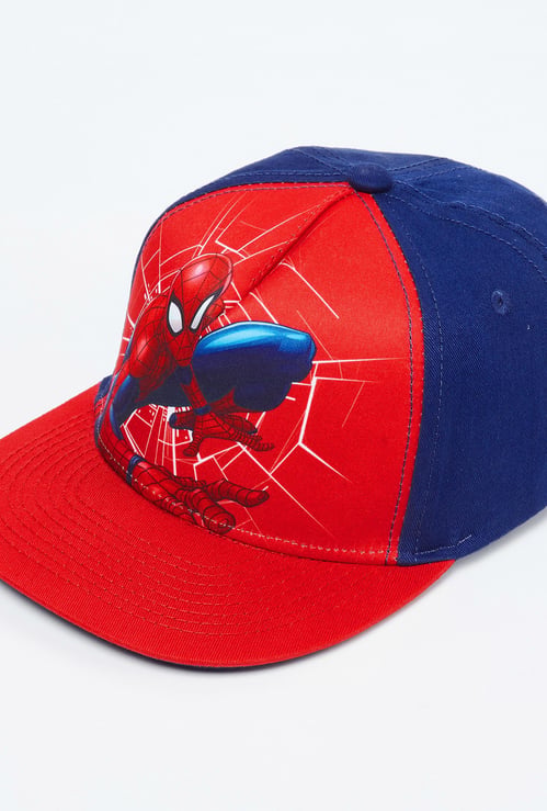 KIDSVILLE Boys Spiderman Print Cap