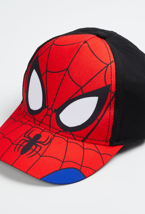 KIDSVILLE Boys Spiderman Print Baseball Cap