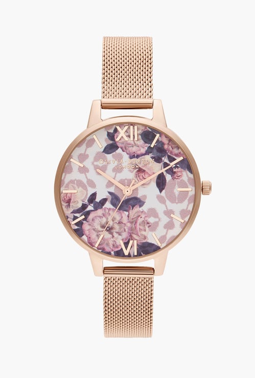 OLIVIA BURTON Women Analog Watch with Mesh Strap - OB16LP01W