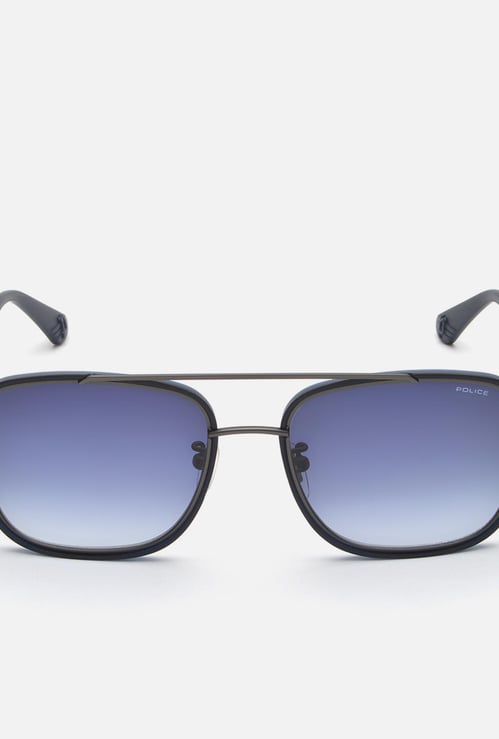 POLICE Men UV-Protected Square Sunglasses- SPL871K55627B