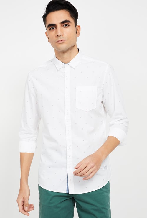 WRANGLER Printed Regular Fit Casual Shirt