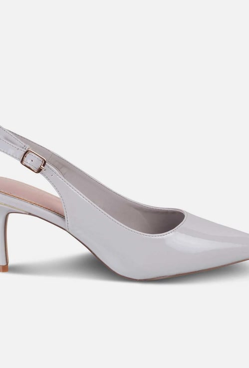 TRESMODE Women Solid Sling Back Heels