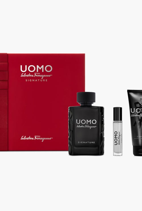 SALVATORE FERRAGAMO Men UOMO Signature Eau de Parfum Holiday Kit
