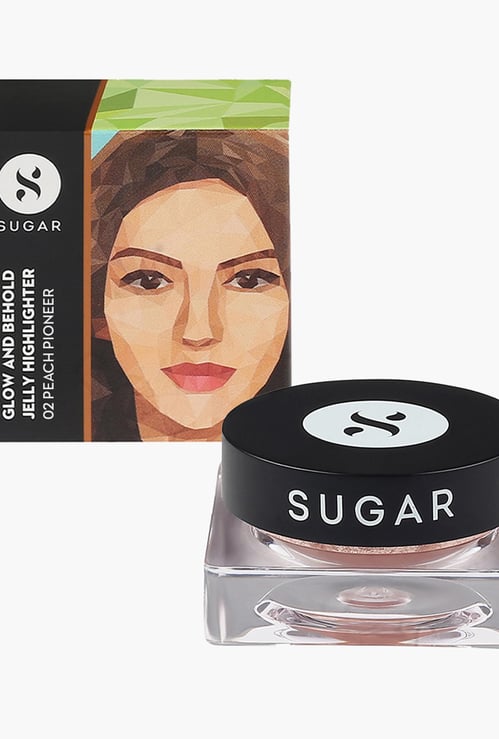 SUGAR Glow And Behold Jelly Highlighter - Peach Pioneer