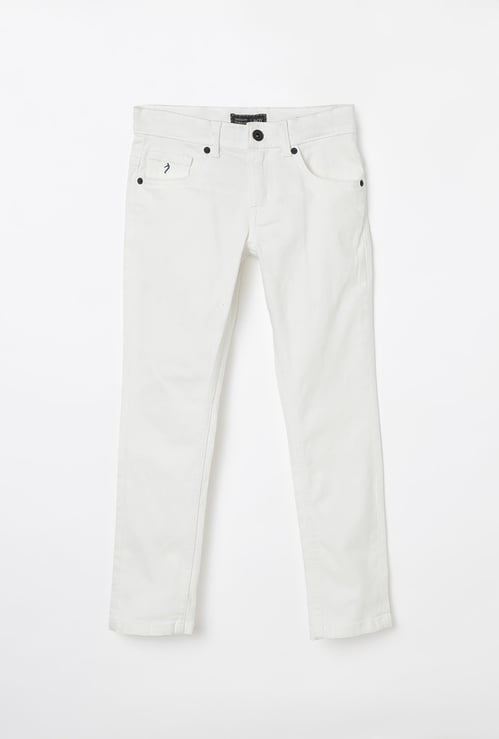INDIAN TERRAIN Solid Regular Fit Jeans