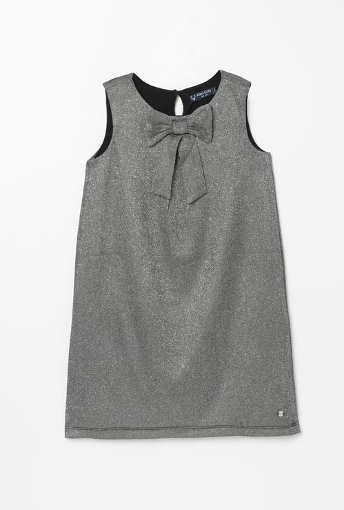 ALLEN SOLLY Sleeveless Shift Dress with Bow