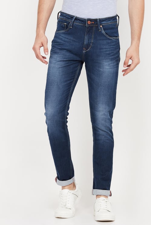 KILLER Stonewashed Skinny Fit Jeans