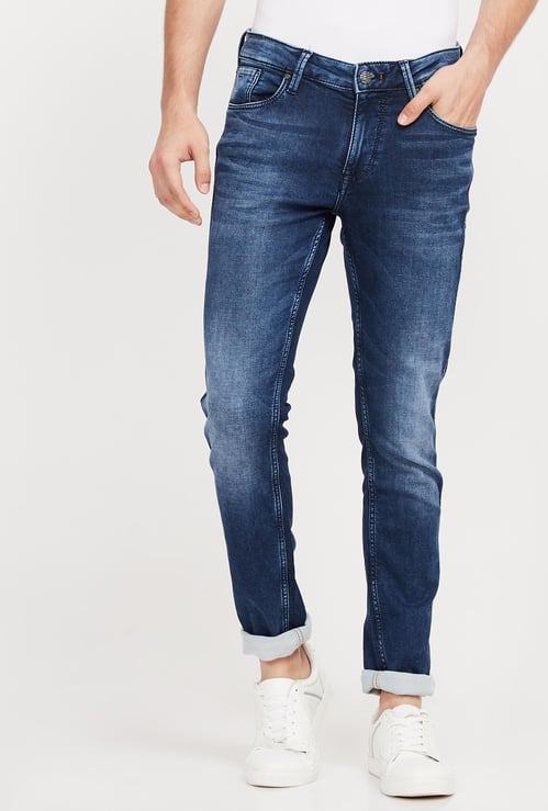 KILLER Stonewashed Skinny Fit Jeans