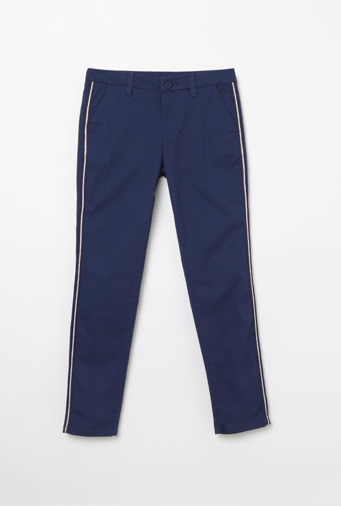 ALLEN SOLLY Solid Casual Trousers