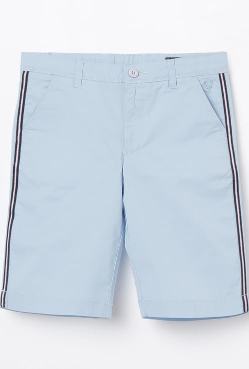 ALLEN SOLLY Solid Shorts