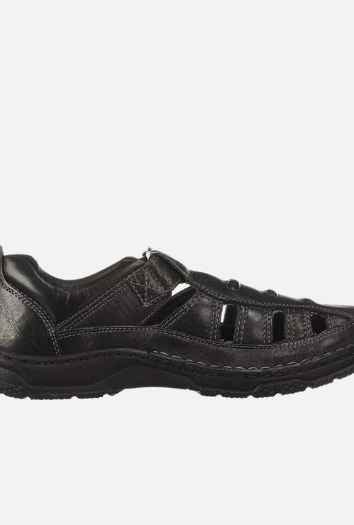 LEE COOPER Men Genuine Leather Strappy Sandals