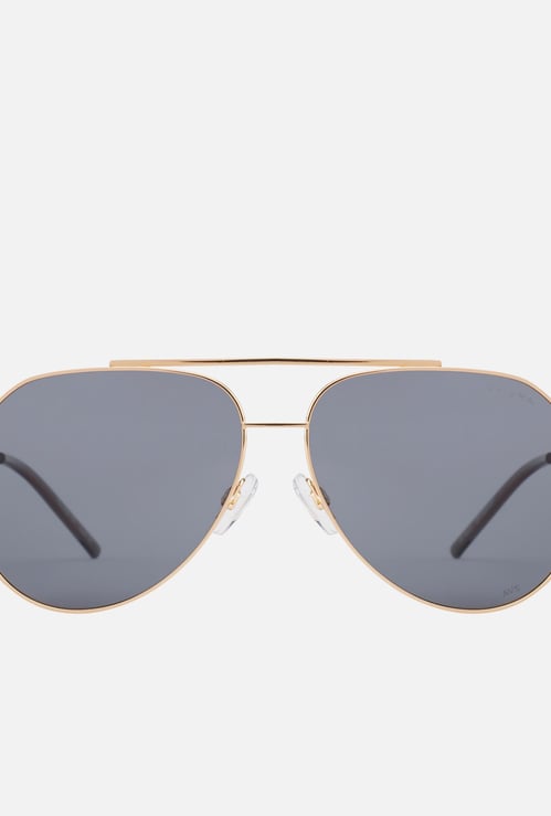 OPIUM Men Solid Polarized Aviator Sunglasses- OP-1829-C01