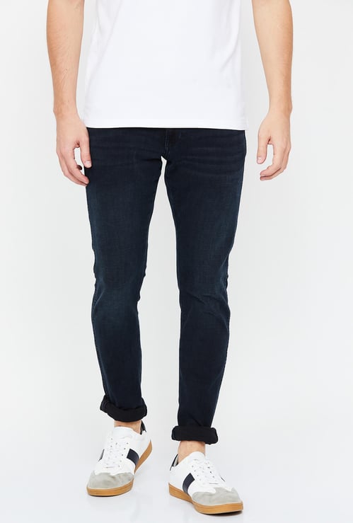 WRANGLER Men Stonewashed Skinny Fit Jeans