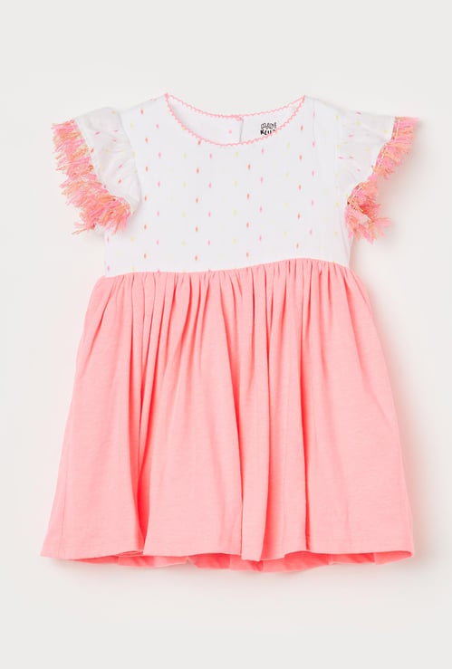 FS MINI KLUB Girls Printed A-line Dress
