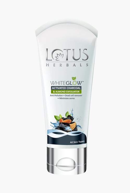 Lotus Herbals White Glow Activated Charcoal Exfoliator