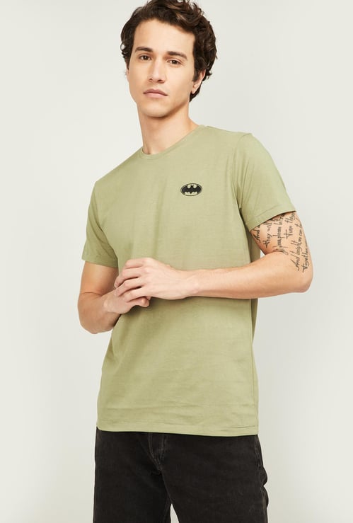 FREE AUTHORUTY Men Printed Regular Fit Crew Neck T-shirt