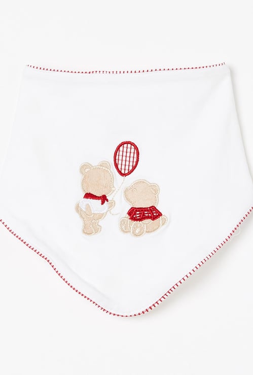 JUNIORS BASICS Girls Applique Bib