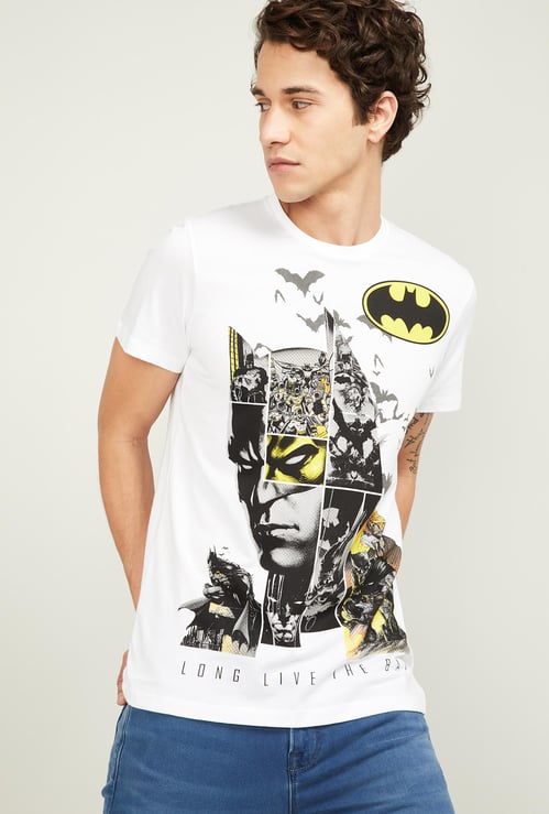 FREE AUTHORITY Men Printed Regular Fit Crew Neck T-shirt