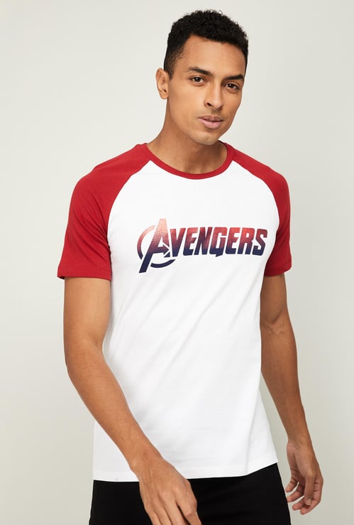 FREE AUTHORITY Men Printed Regular Fit Crew Neck T-shirt