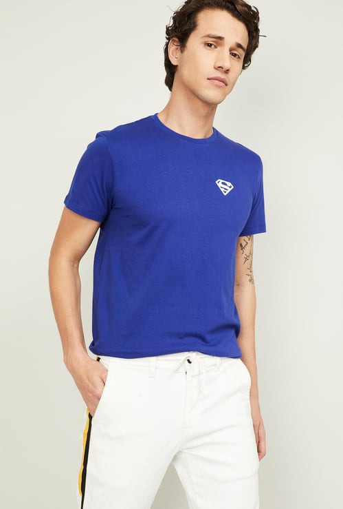 FREE AUTHORITY Men Printed Crew Neck T-shirt