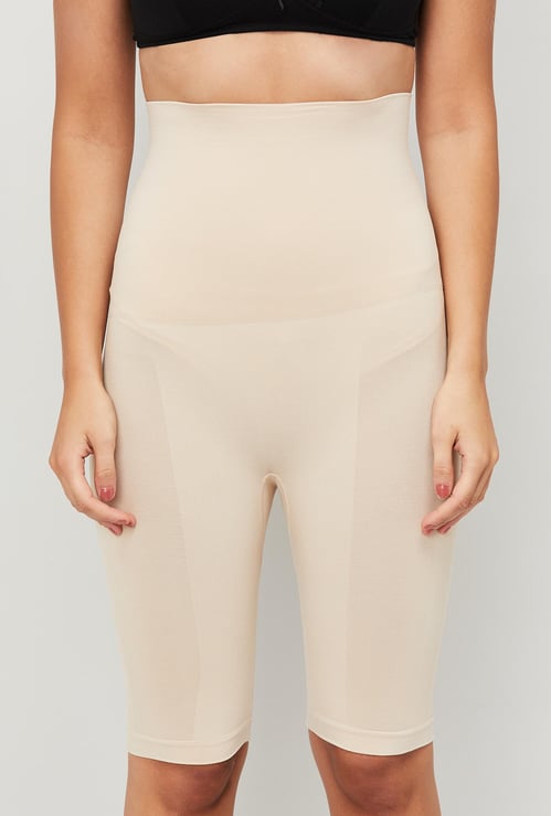 GINGER Women Solid Tummy and Thigh Shapewear