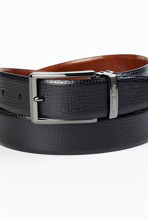 ALLEN SOLLY Men Solid Casual Belt