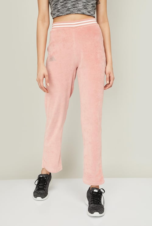 KAPPA Women Solid Ankle-Length Track Pants