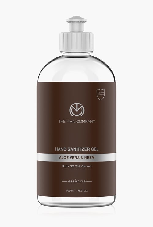 THE MAN COMPANY Neem and Aloe Vera Hand Sanitizer - 500ml