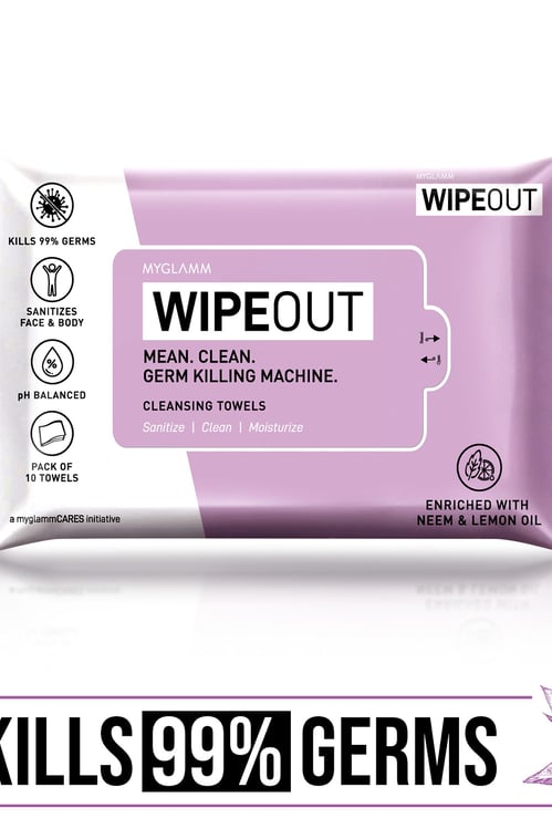 MYGLAMM Cleansing Towel - Pack of 10