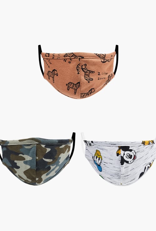 FAME FOREVER YOUNG Boys 10-14Y Face Mask - Pack of 3