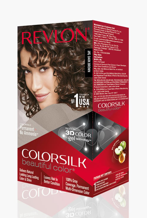 REVLON Colorsilk Hair Color- Dark Brown
