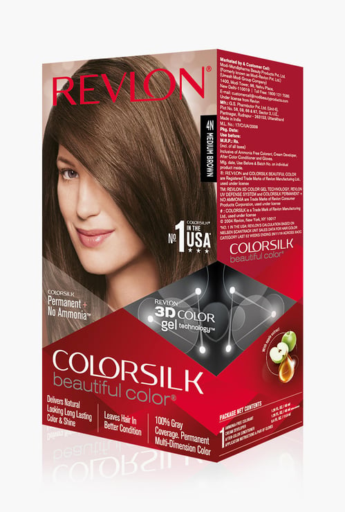 REVLON Colorsilk Hair Color with 3D Color Technology