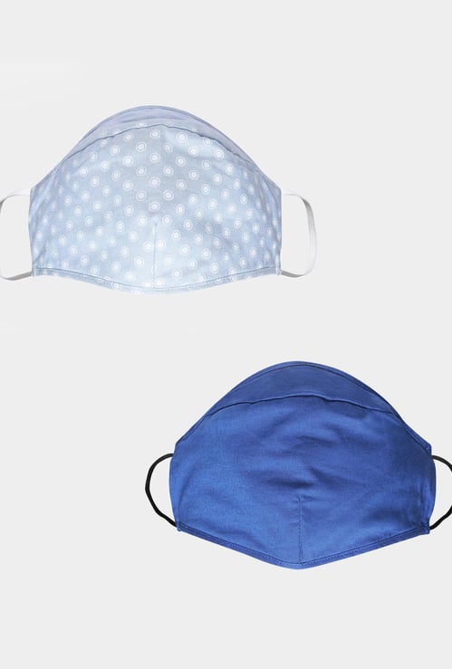 CODE Men Reusable Masks - Pack of 2 Pcs.