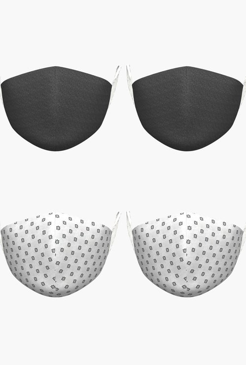 VAN HEUSEN Women Anti-Microbial Reusable Face Mask - Set of 4