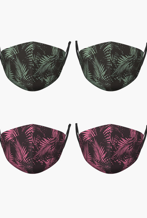 VAN HEUSEN Women Anti-Microbial Reusable Face Mask - Set of 4