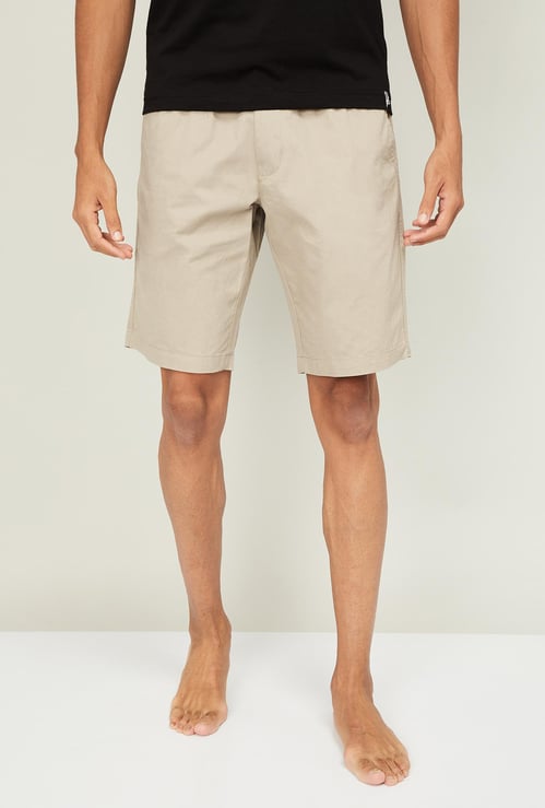 JOCKEY Men Solid Elasticated Shorts