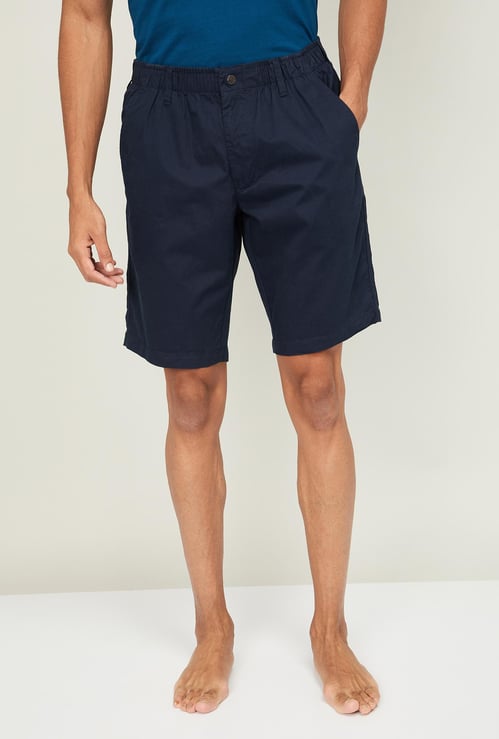 JOCKEY Men Solid Elasticated Lounge Shorts