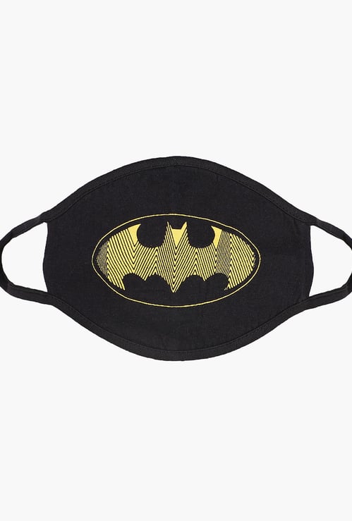 FREE AUTHORITY Men Batman Print 3-Layered Reusable Mask