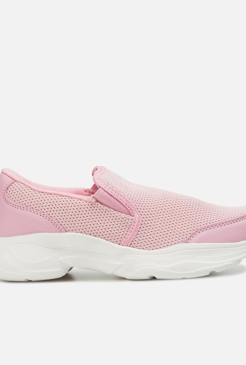 FAME FOREVER Girls Textured Slip-On Shoes