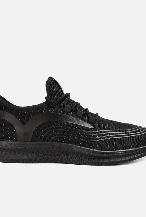 FORCA Men Textured Lace-Up Shoes