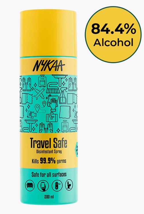 NYKAA Travel Safe Multipurpose Disinfectant Spray with Alcohol