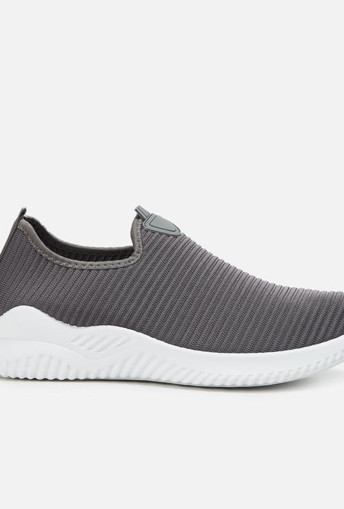 FORCA Men Textured Slip-On Casual Shoes
