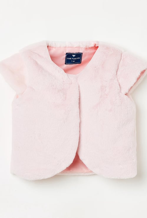 FAME FOREVER KIDS Girls Solid Shrug