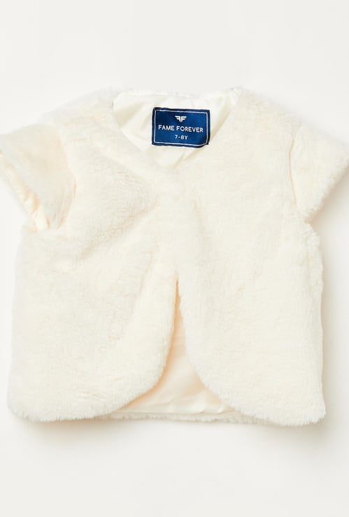 FAME FOREVER KIDS Girls Solid Shrug