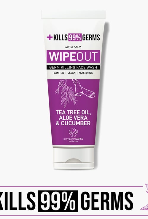 MYGLAMM Wipeout Germ Killing Face Wash