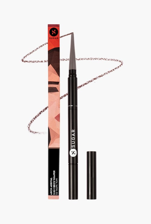 SUGAR Arch Arrival 3-In-1 Brow Shaper - 02 Taupe Tom