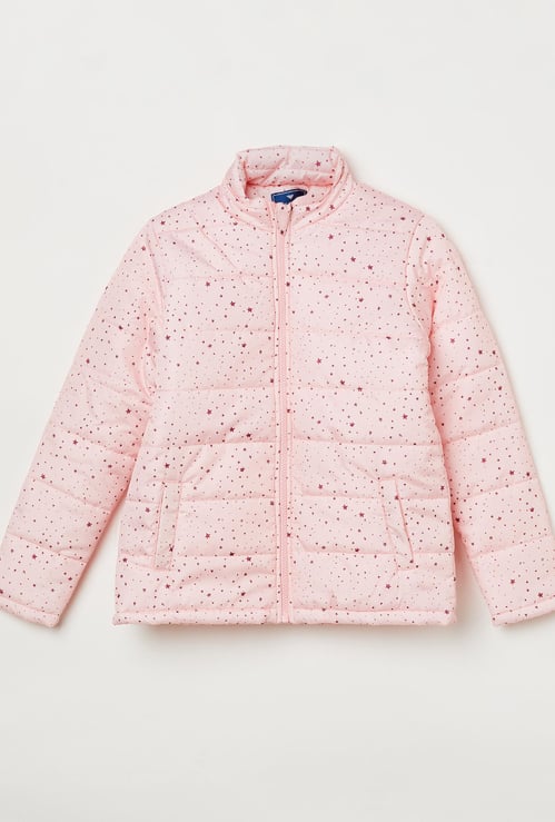FAME FOREVER YOUNG Girls Printed Puffer Jacket